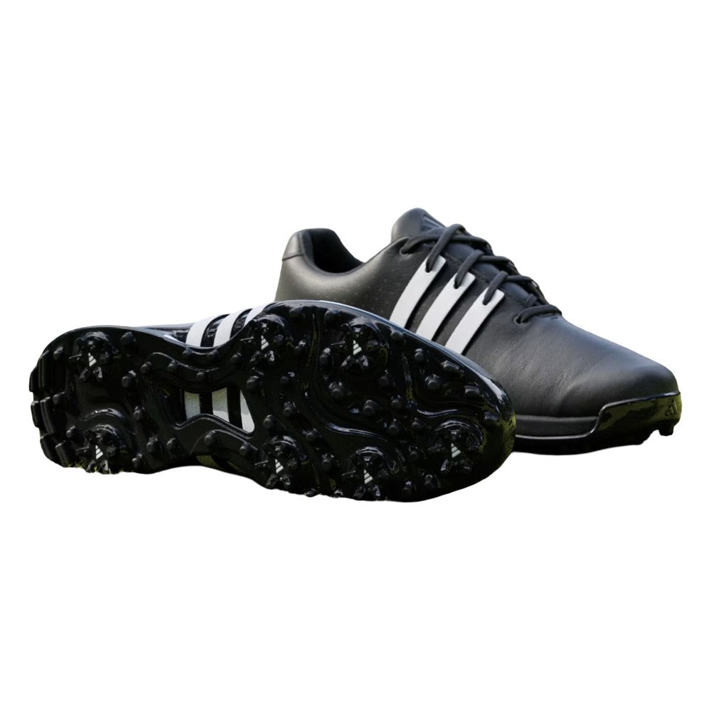 adidas Men's Tour360 24 Golf Shoes, Black White / Medium / 9.5