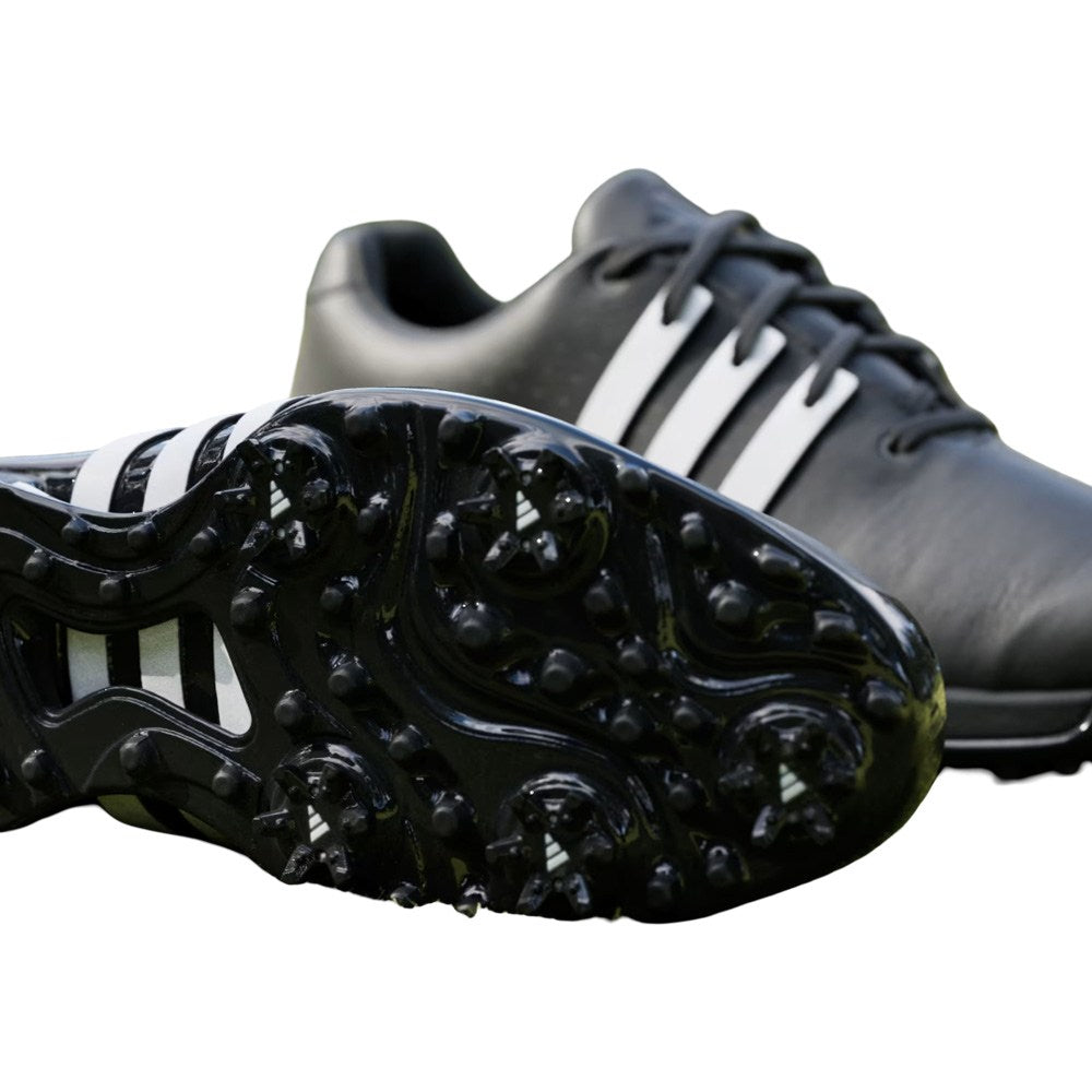adidas Men's Tour360 24 Golf Shoes, Black White / Medium / 9.5