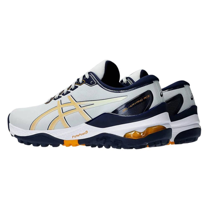 ASICS Gel-Kayano Ace 2 Spikeless Golf Shoes Glacier Gray/Amber - 25 Men