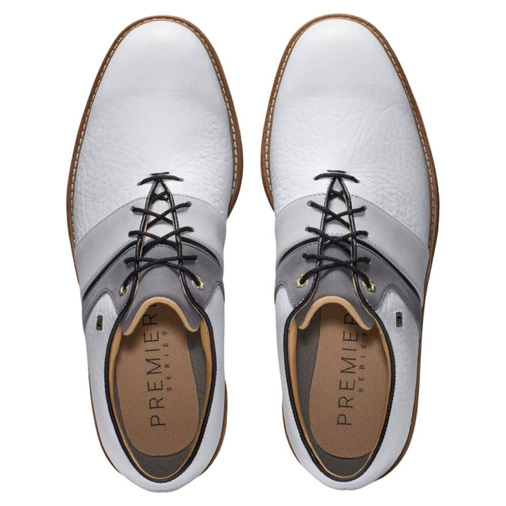 FootJoy Premiere Series - Packard LX Golf Shoes Previous Season Style White/Gray - 25 Men