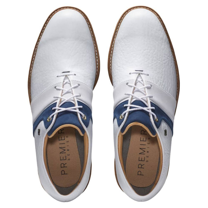FootJoy Premiere Series - Packard LX Golf Shoes Previous Season Style White/Navy - 25 Men