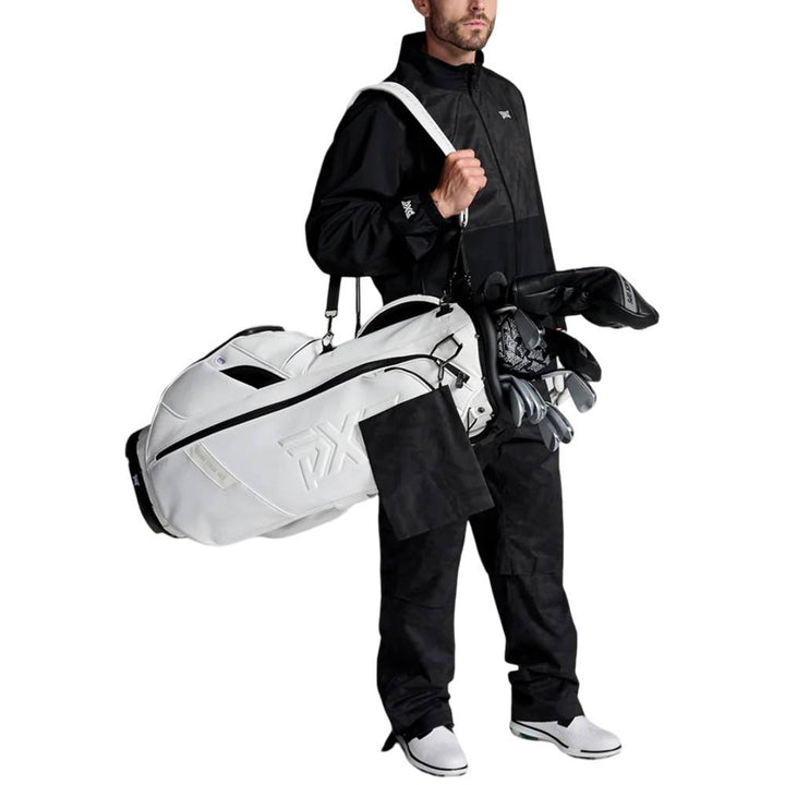 PXG Fairway Camo Rain Golf Jacket Black - FW25 Men