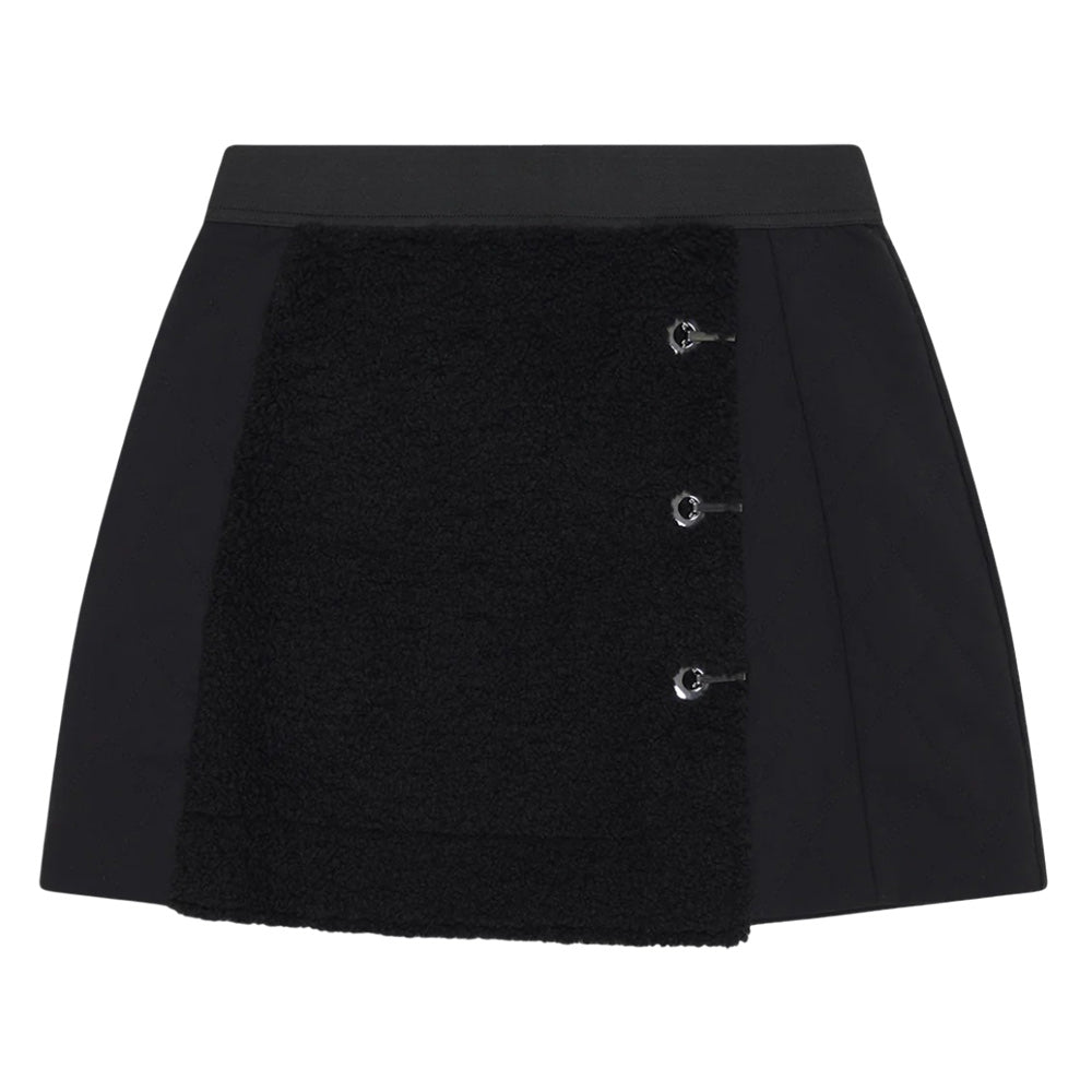 PXG Quilted Sherpa Golf Skirt Black - FW25 Women – Golfio