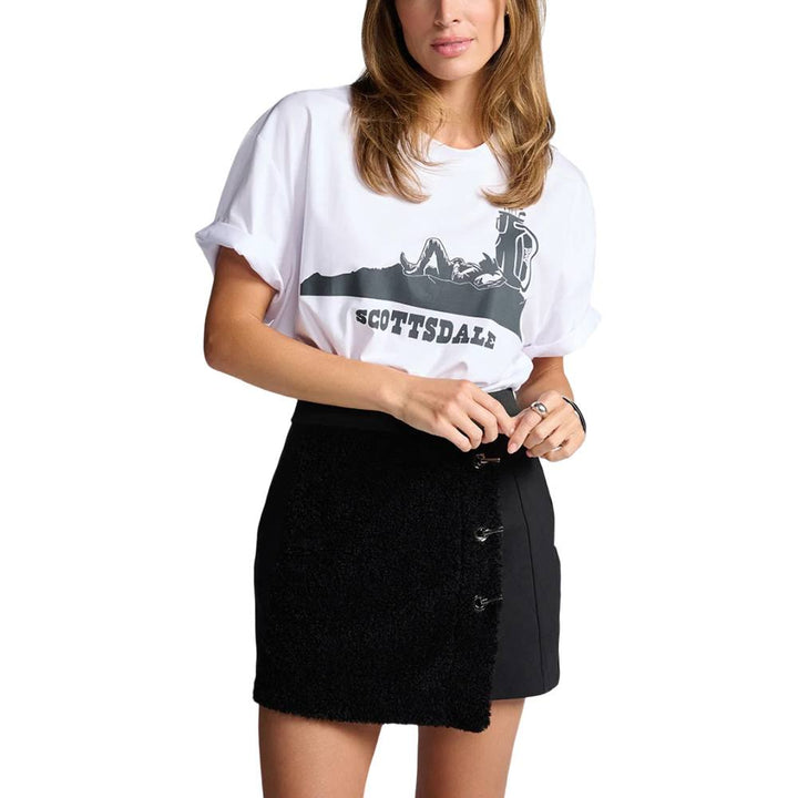 PXG Quilted Sherpa Golf Skirt Black - FW25 Women