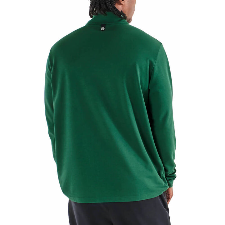 Malbon Flyer Mid Layer Golf Pullover Forest - 25 Men