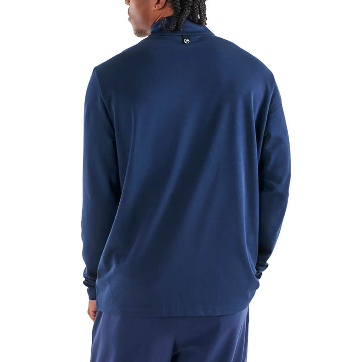 Malbon Flyer Mid Layer Golf Pullover Navy - 25 Men