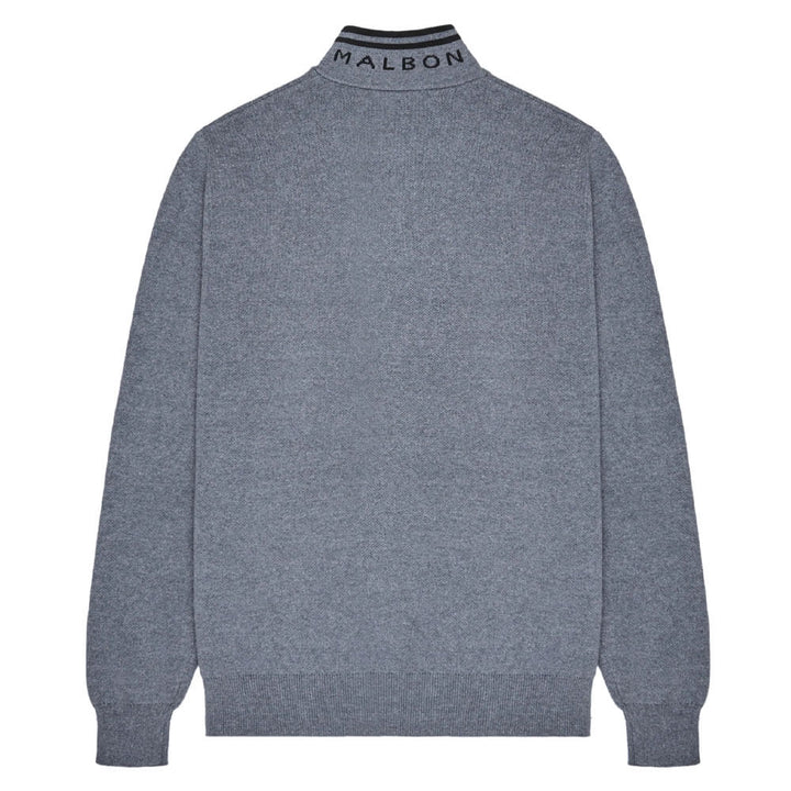 Malbon Sorrel Golf Sweater Charcoal - 25 Men