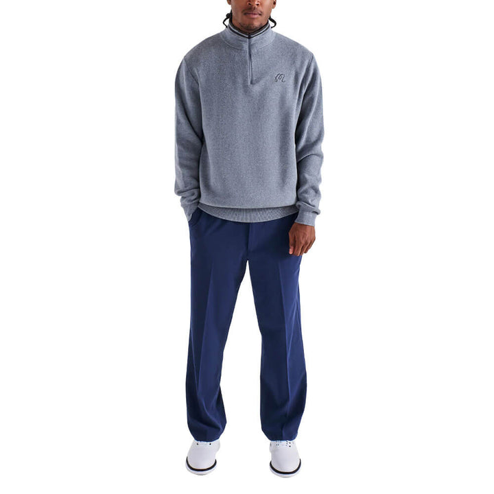 Malbon Sorrel Golf Sweater Charcoal - 25 Men