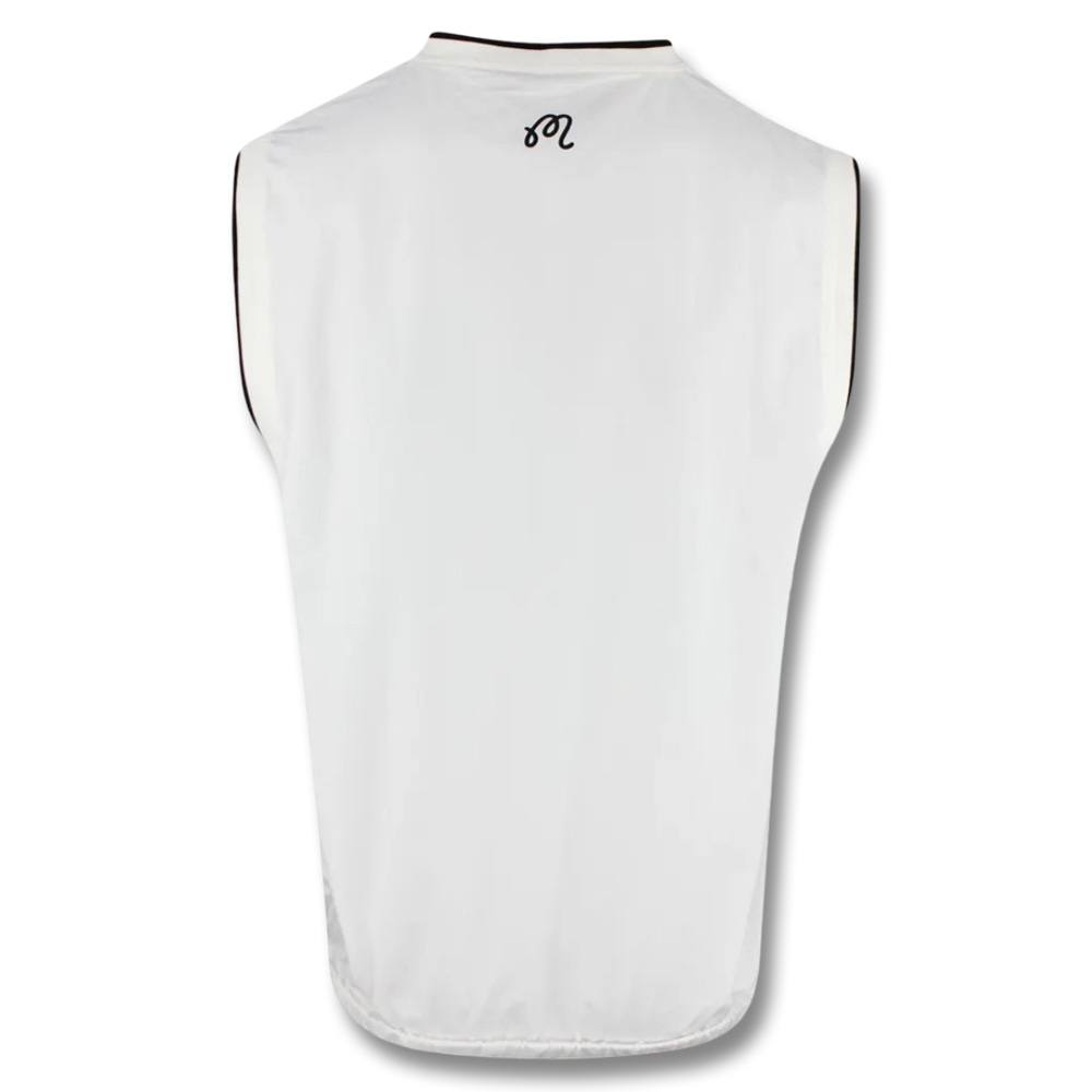 Malbon Evergreen Nylon Golf Vest Black/White - FW24 Men – Golfio