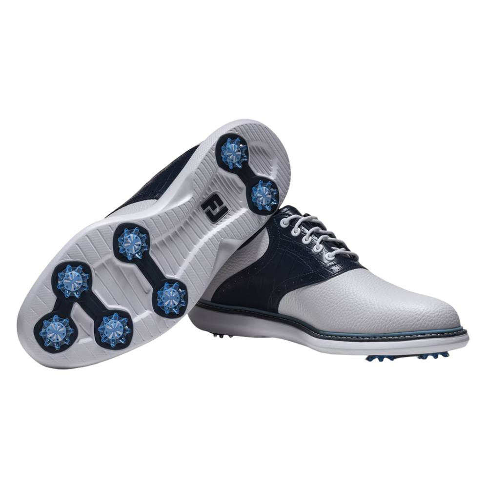 FootJoy Traditions Golf Shoes White/Peacoat/Marine - SP26 Men – Golfio