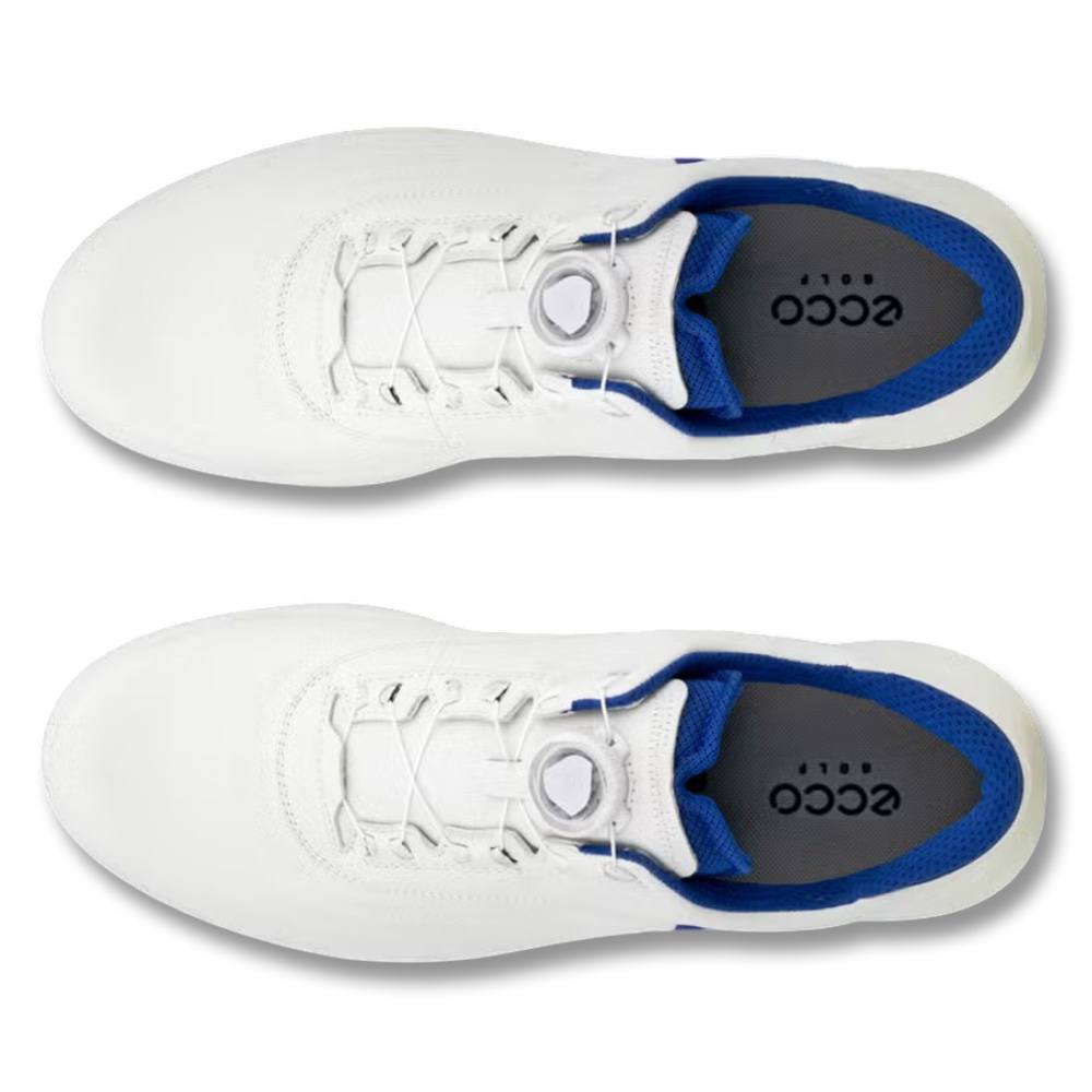 ECCO Core BOA Spikeless Golf Shoes White/Virtual - 25 Men – Golfio