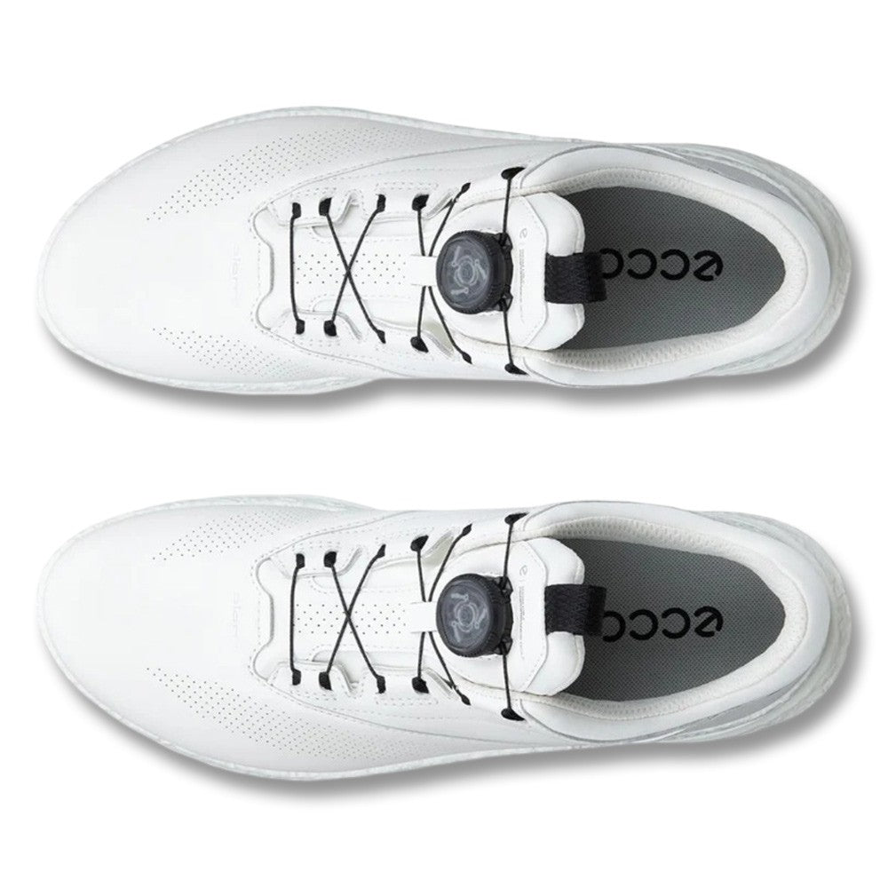 ECCO BIOM C5 BOA Spikeless Golf Shoes White/White - 26 Men – Golfio