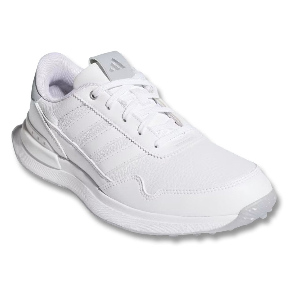 Adidas S2G 26 Leather Spikeless Golf Shoes Cloud White/Cloud White/Hal –  Golfio