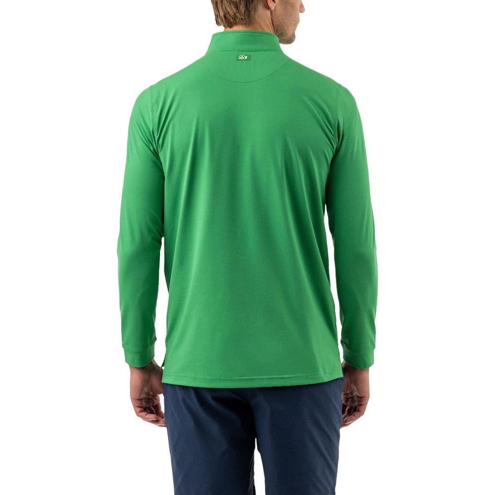GoodGood Golf Sonoran Q-Zip Golf Pullover Green - 26 Men – Golfio