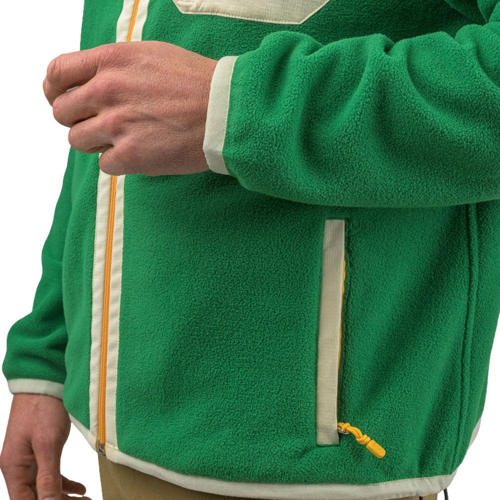 Golfickers ゴルフィッカーズ ジップ ニット ジャケット グリーン L GoodGood Golf Drain It Fleece Full Zip Golf Jacket Green - 26 Men