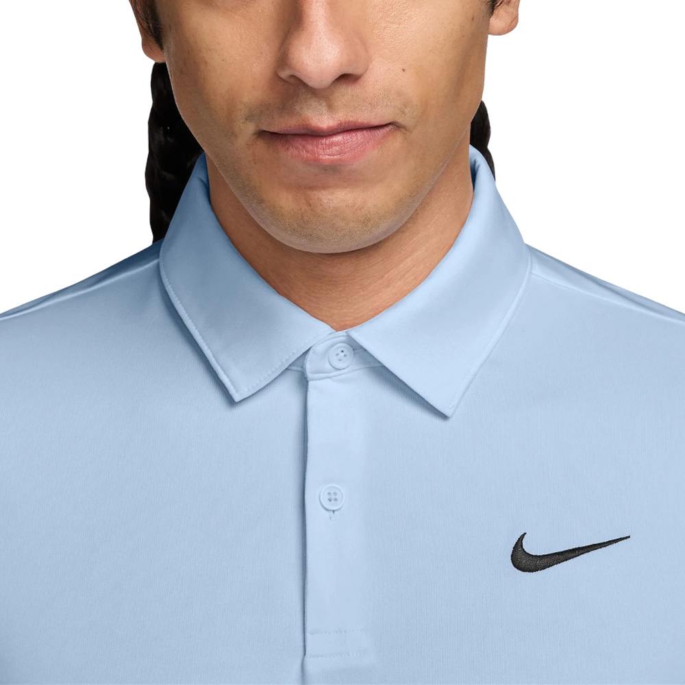 Nike Dri-FIT Velocity Longsleeve Solid Golf Polo Hydrogen Blue