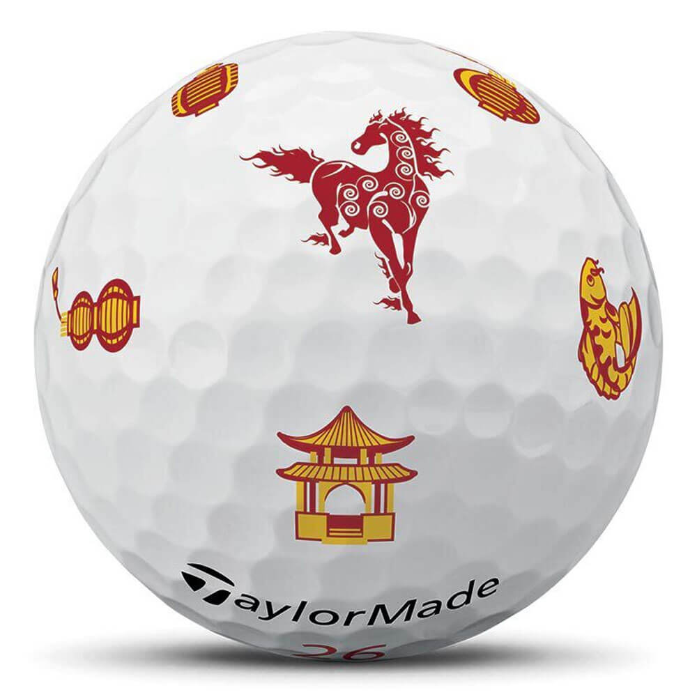 TaylorMade Limited Edition TP5x Pix Lunar New Year Golf Balls – Golfio