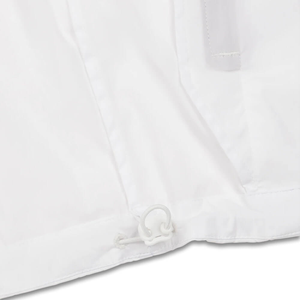 WAAC Zip-Up Windbreaker Golf Jacket White - SS26 Men – Golfio
