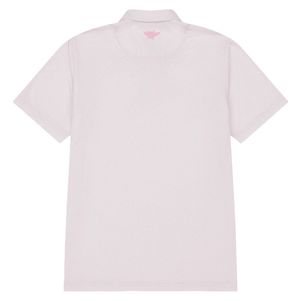 WAAC Korea Paintwork Golf Polo Light Pink - SS26 Men – Golfio