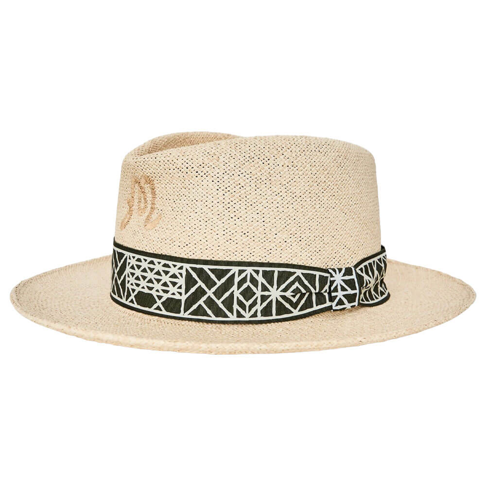 Malbon Guarapo Straw Golf Hat Straw - SS26 Men – Golfio