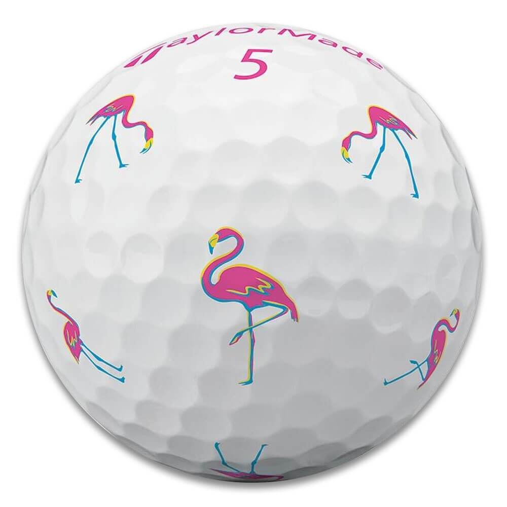 TaylorMade Limited Edition TP5 Flamingo Golf Balls – Golfio