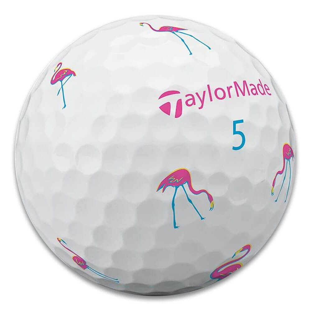 TaylorMade Limited Edition TP5x Flamingo Golf Balls – Golfio