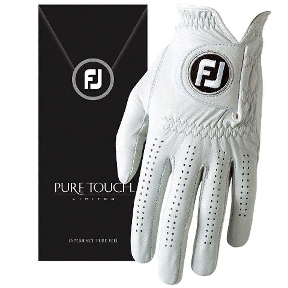 FootJoy Pure Touch Limited Golf Glove White - 22 Men