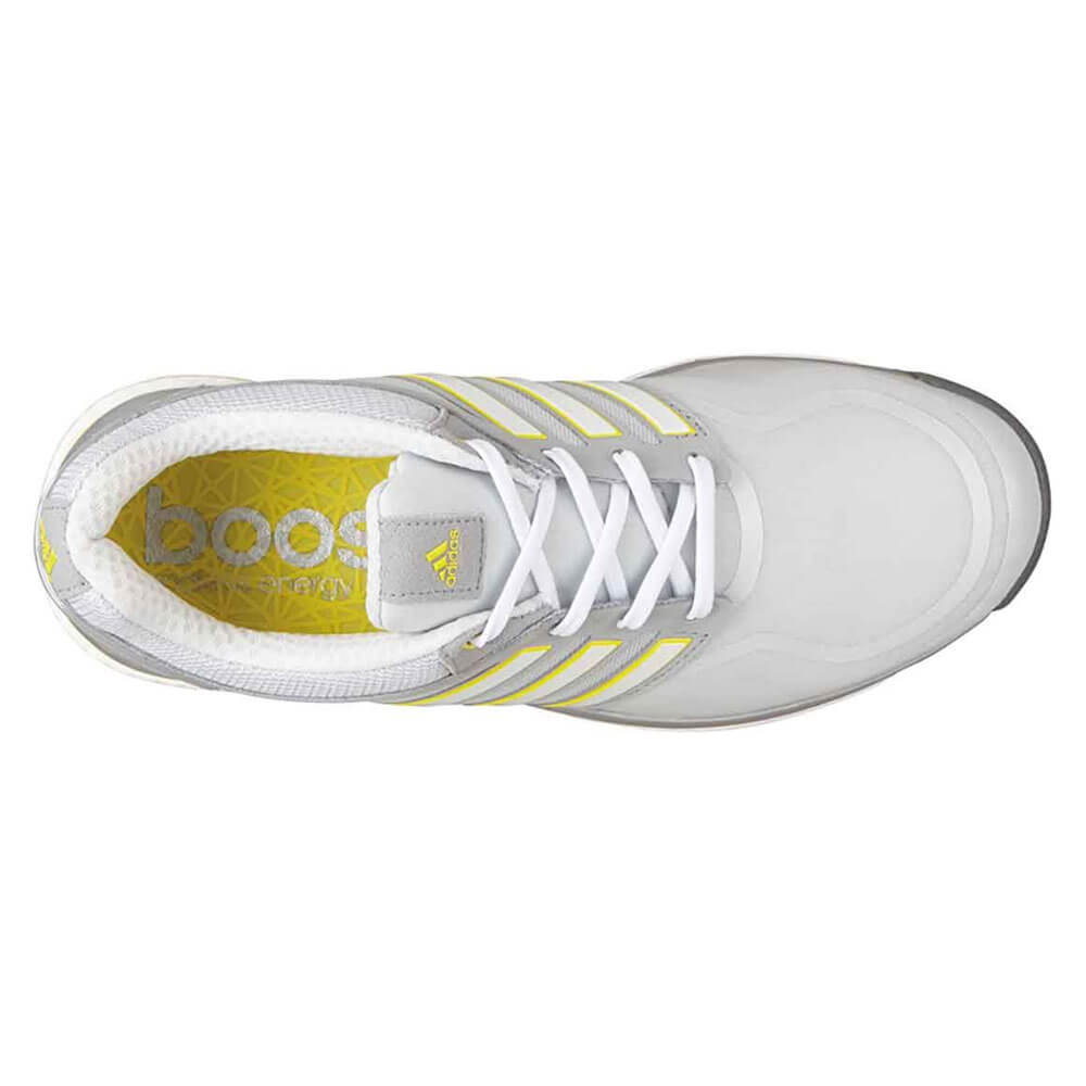 Adidas Adipower Sport Boost Spikeless Golf Shoes CLOSEOUT Gray/White/Y –  Golfio