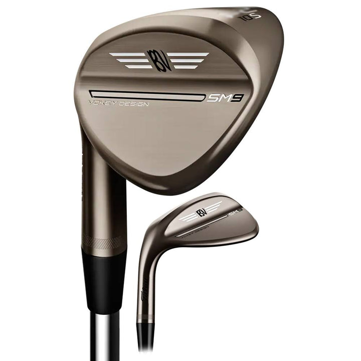 Titleist SM9 Vokey Brushed Steel Wedge 2023