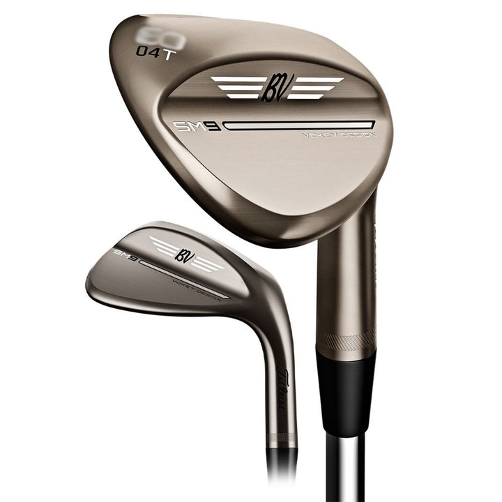Titleist SM9 Vokey Brushed Steel Wedge 2023