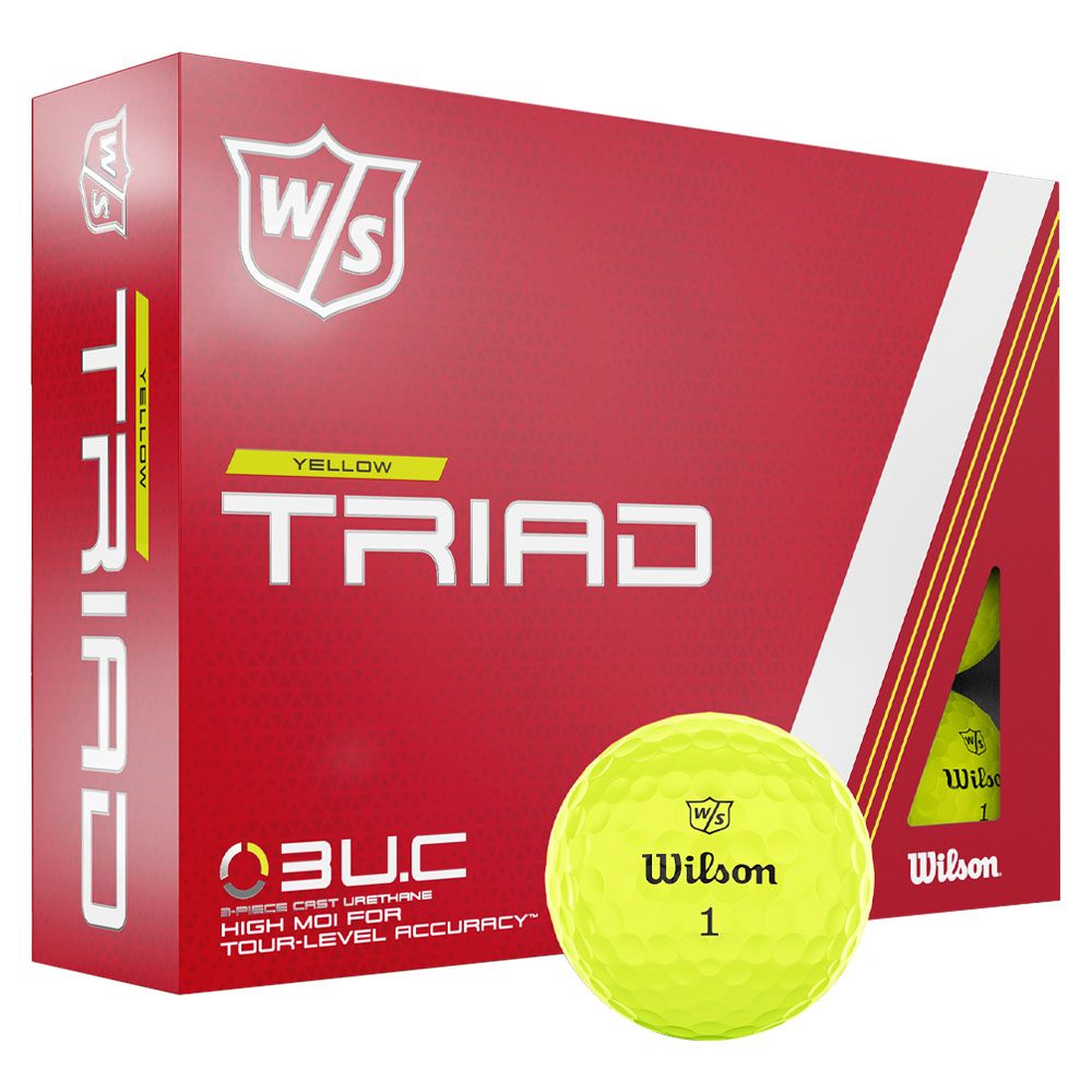 Wilson Triad Golf Balls 2022