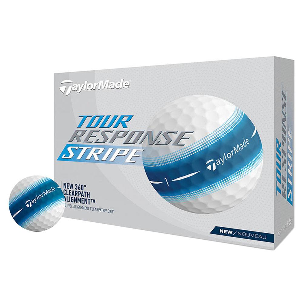 TaylorMade Tour Response Stripe Golf Balls 2024