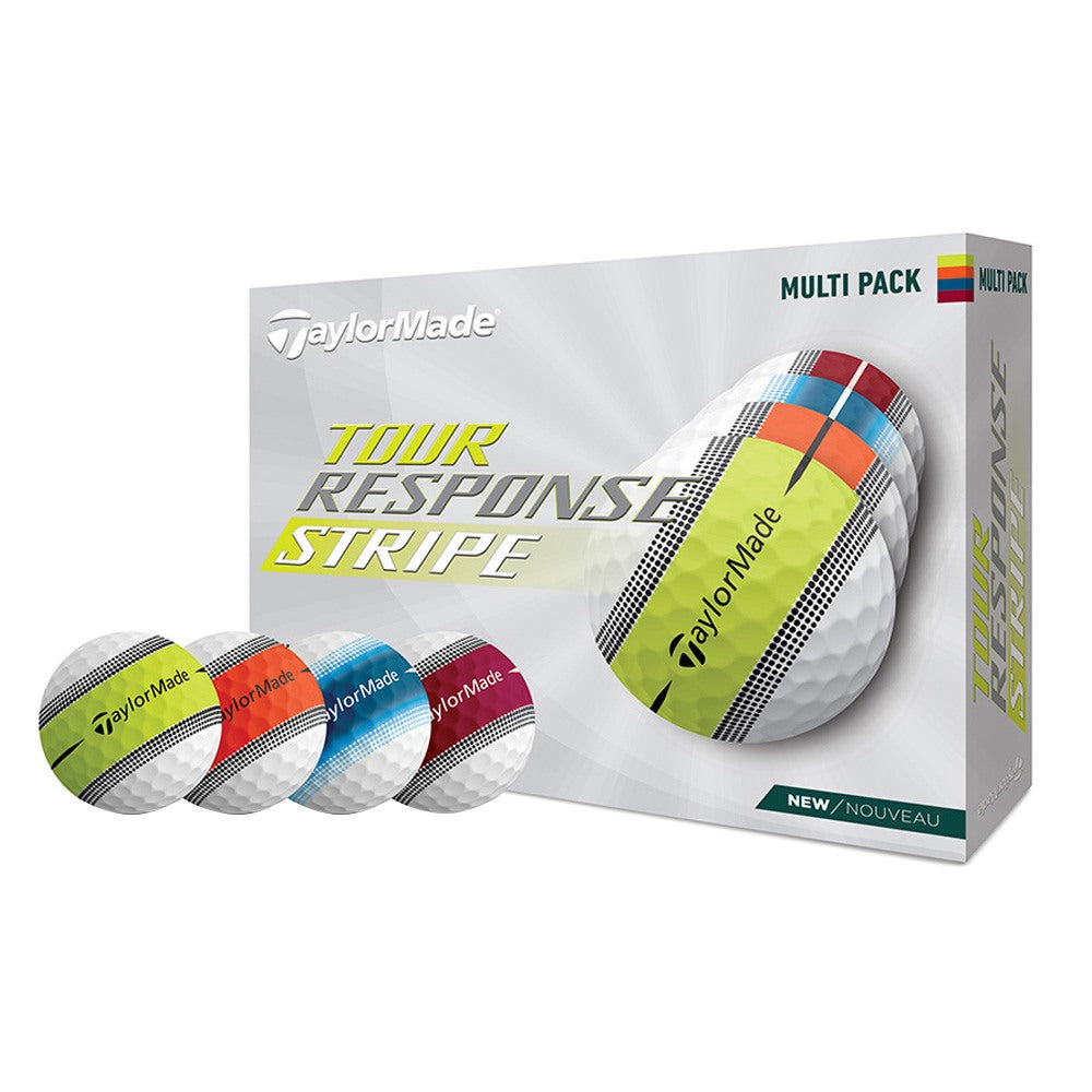 TaylorMade Tour Response Stripe Golf Balls 2024