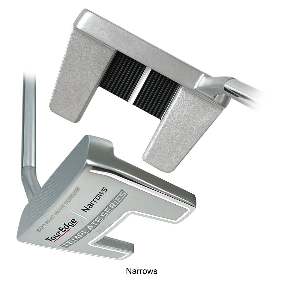 Tour Edge Template Series Silver Putter 2023