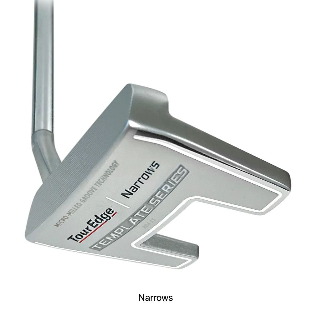 Tour Edge Template Series Silver Putter 2023