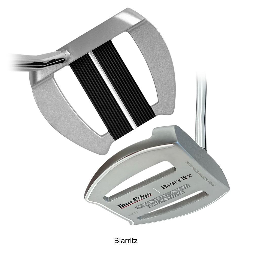 Tour Edge Template Series Silver Putter 2023