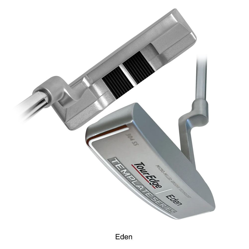 Tour Edge Template Series Silver Putter 2023