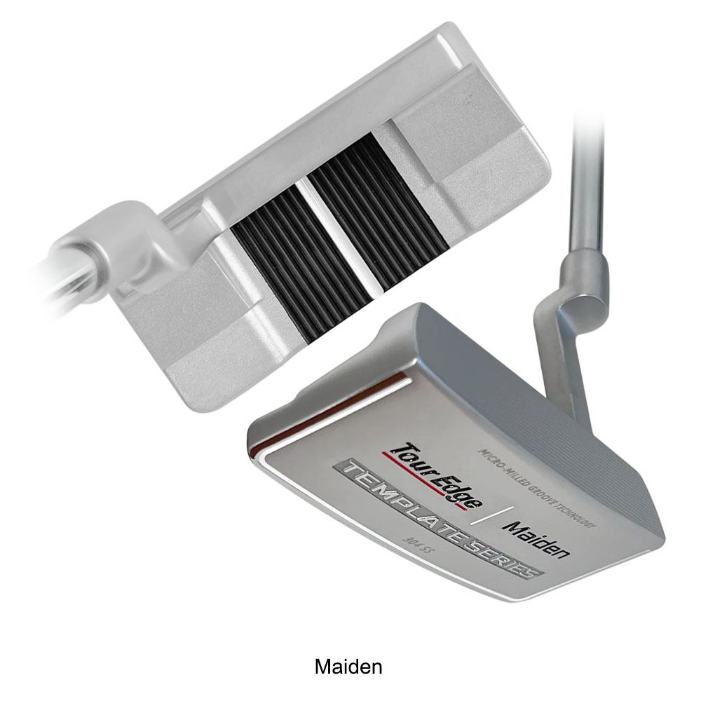 Tour Edge Template Series Silver Putter 2023