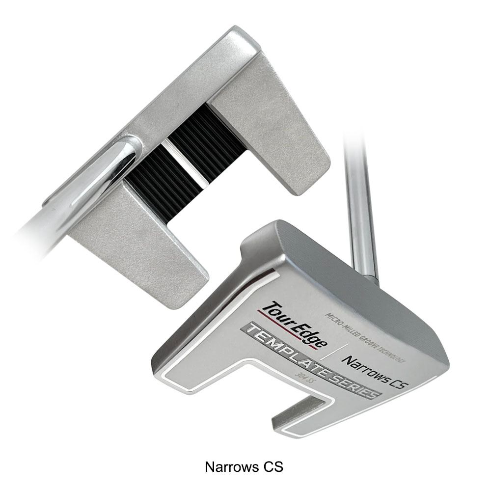 Tour Edge Template Series Silver Putter 2023