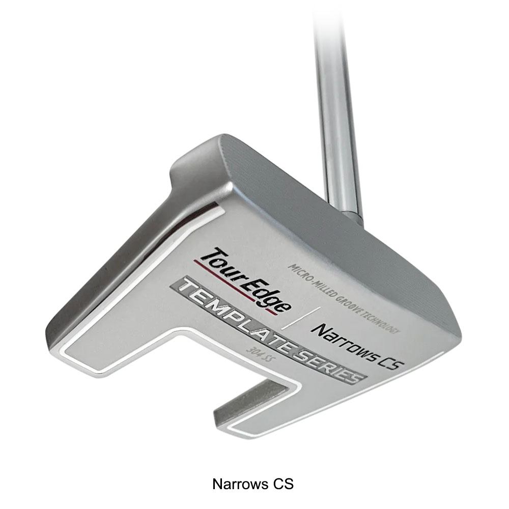 Tour Edge Template Series Silver Putter 2023