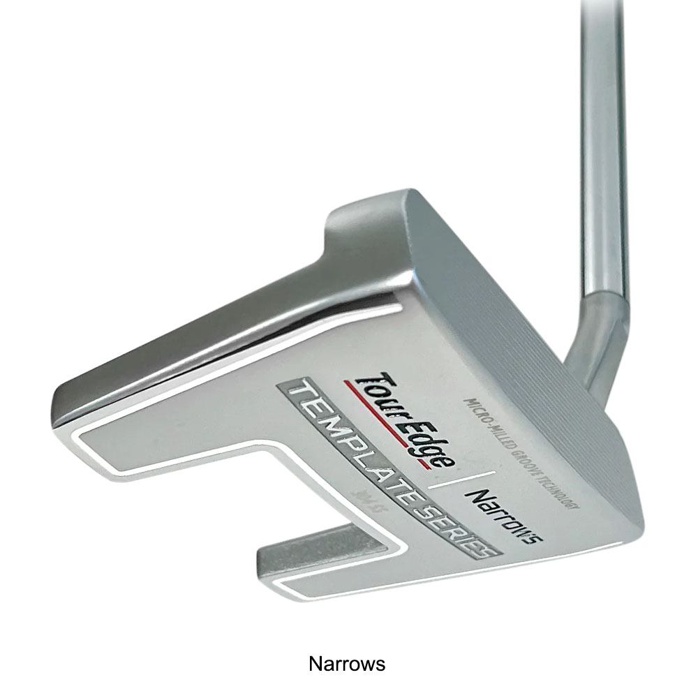 Tour Edge Template Series Silver Putter 2023