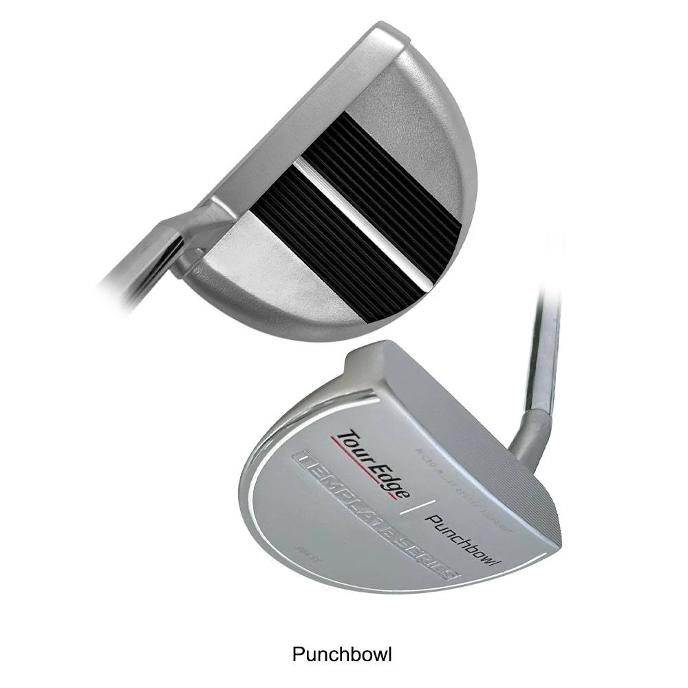 Tour Edge Template Series Silver Putter 2023