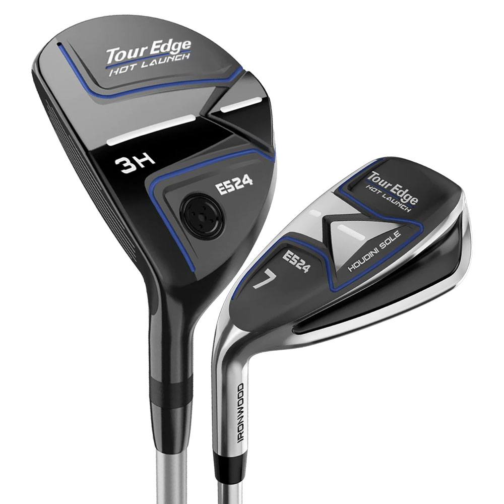 Tour Edge Hot Launch E524 Hybrid Iron Set 2024 Women