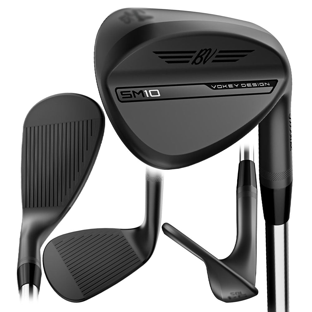 Titleist SM10 Vokey Jet Black Wedge 2024