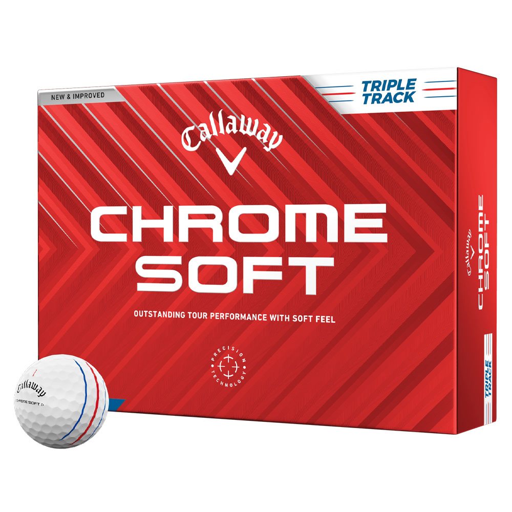 Callaway Chrome Soft Triple Track 24 Golf Balls 2024