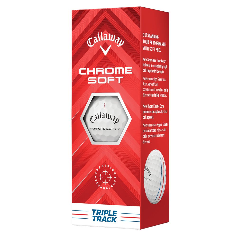 Callaway Chrome Soft Triple Track 24 Golf Balls 2024