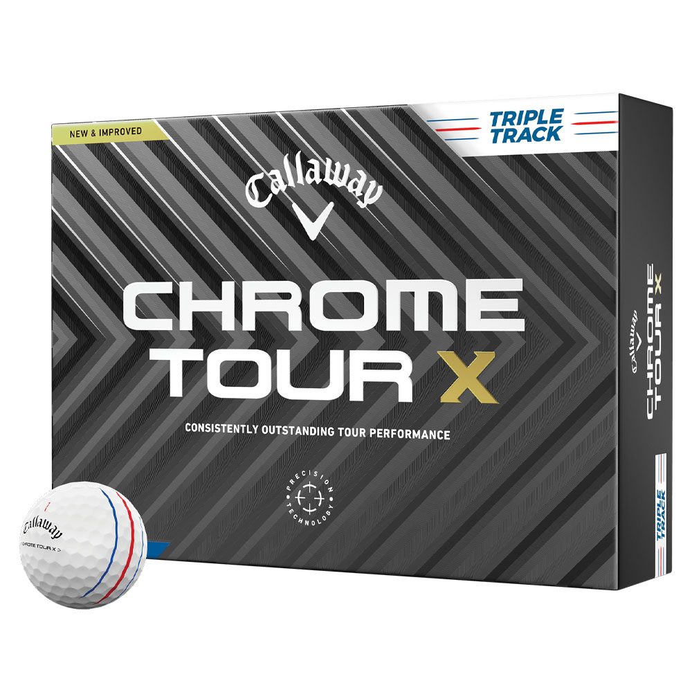 Callaway Chrome Tour X Triple Track 24 Golf Balls 2024
