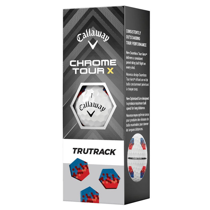 Callaway Chrome Tour X TruTrack 24 Golf Balls 2024