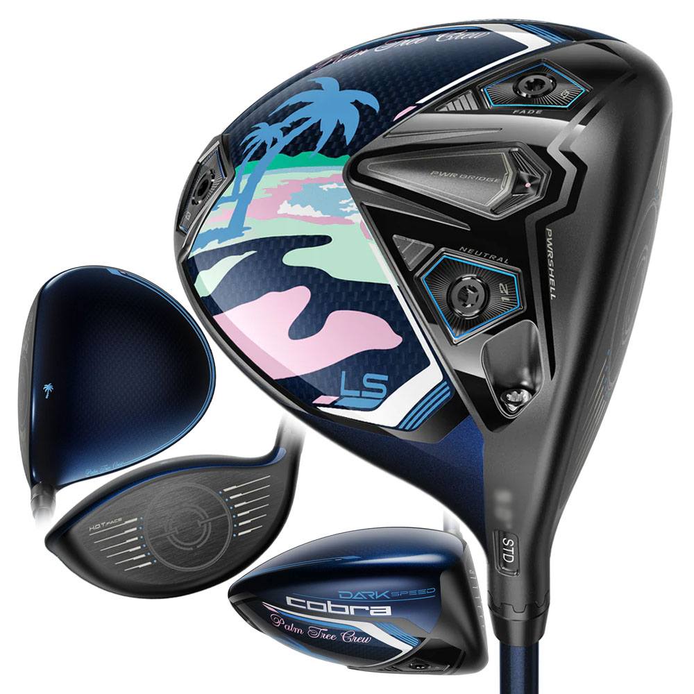 Cobra Limited Edition Dark Speed LS Palm Tree Crew Driver 460cc 2024