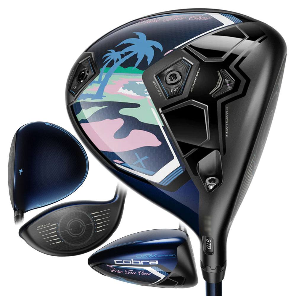 Cobra Limited Edition Dark Speed X Palm Tree Crew Driver 460cc 2024